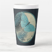 Blue Moon Butterfly Milchtasse (Vorderseite)