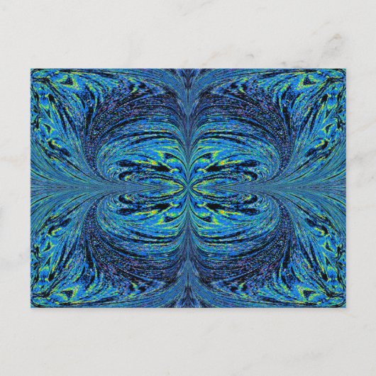 Blue Moon Butterfly Postkarte (Vorderseite)