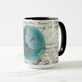Blue Moon Butterfly Tasse (VorderseiteRechts)