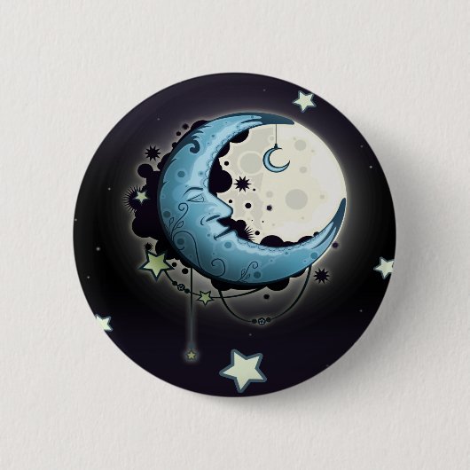 Blue Moon Button (Vorderseite)
