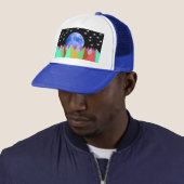 Blue Moon Cap Truckerkappe (Beispiel)