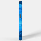 Blue Moon Circles Case-Mate iPhone Hülle (Rückseite / Rechts)