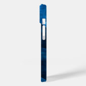 Blue Moon Circles Case-Mate iPhone Hülle (Rückseite / Links)