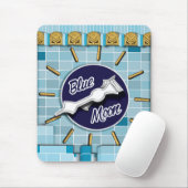 Blue Moon Clock Tower Mousepad (Mit Mouse)