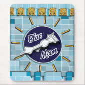Blue Moon Clock Tower Mousepad (Vorne)