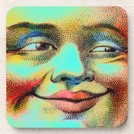 Blue Moon Cork Untersetzer (Vorderseite)