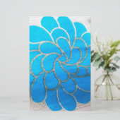 Blue Moon Design Briefpapier (Stehend Vorderseite)