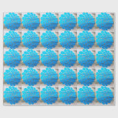 Blue Moon Design Geschenkpapier (Flach)