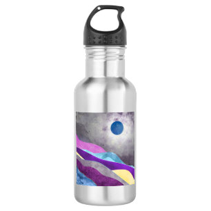 Blue Moon Edelstahlflasche