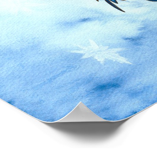 Blue Moon Fairy Poster (Ecke)