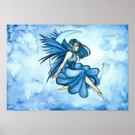 Blue Moon Fairy Poster (Vorne)