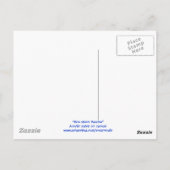 Blue Moon Fee - Postkarte (Rückseite)
