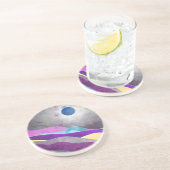 Blue Moon Getränkeuntersetzer (Seite)