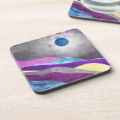 Blue Moon Getränkeuntersetzer (Linke Seite)