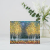 Blue Moon Golden Grove Postkarte (Stehend Vorderseite)