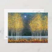 Blue Moon Golden Grove Postkarte (Vorne/Hinten)