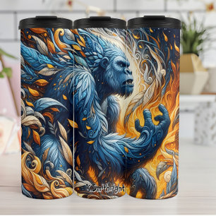 Blue Moon Gorilla Spirit Thermosbecher
