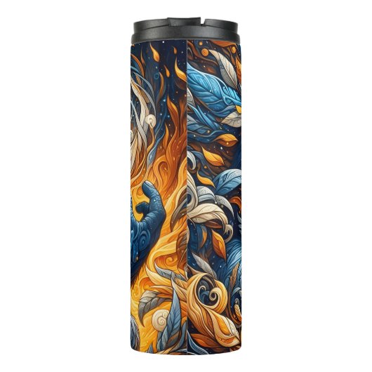 Blue Moon Gorilla Spirit Thermosbecher (Rückseite)