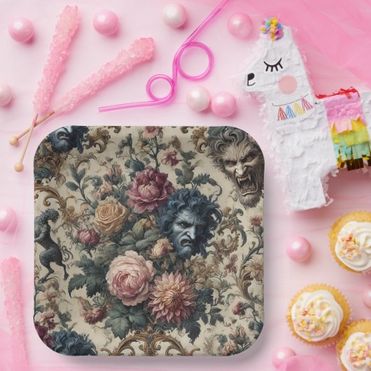 Blue Moon Grimoire – Gothic Victorian Pappteller (Party)