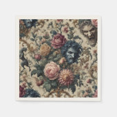 Blue Moon Grimoire – Gothic Victorian Serviette (Vorderseite)