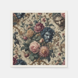 Blue Moon Grimoire – Gothic Victorian Serviette