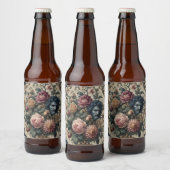 Blue Moon Grimoire – Gothic Viktorianisch Bierflaschenetikett (Flaschen)