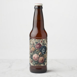 Blue Moon Grimoire – Gothic Viktorianisch Bierflaschenetikett
