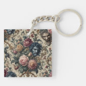 Blue Moon Grimoire - Gothic Viktorianisch Schlüsselanhänger (Rückseite)