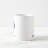 Blue Moon Individualisierbare Kaffeemaschine Tasse (Mittel)
