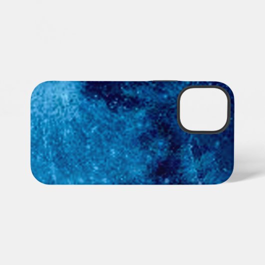 Blue Moon iPhone 12 Mini-Fall iPhone Hülle (Rückseite (Horizontal))