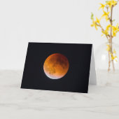 Blue Moon Lunar Eclipse | Washington State Karte (Gelbe Blume)