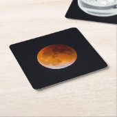 Blue Moon Lunar Eclipse | Washington State Rechteckiger Pappuntersetzer (angewinkelt)