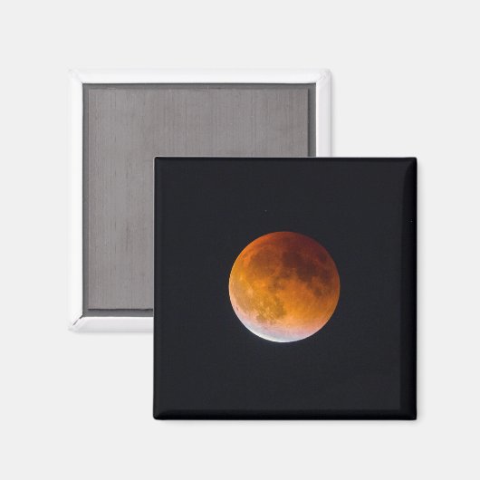 Blue Moon Lunar Eclipse | Washingtoner Staat Magnet (Vorderseite/Rückseite)