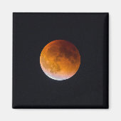 Blue Moon Lunar Eclipse | Washingtoner Staat Magnet (Vorne)