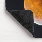 Blue Moon Lunar Eclipse | Washingtoner Staat Mousepad (Ecke)