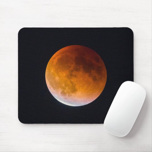 Blue Moon Lunar Eclipse | Washingtoner Staat Mousepad (Mit Mouse)