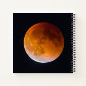 Blue Moon Lunar Eclipse | Washingtoner Staat Notizblock (Rückseite)