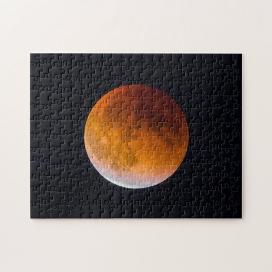 Blue Moon Lunar Eclipse | Washingtoner Staat Puzzle (Horizontal)