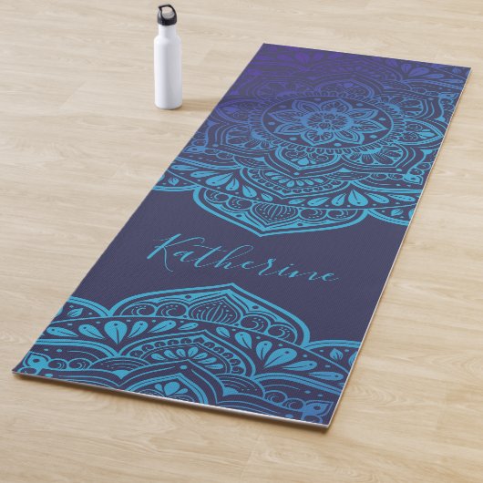 Blue Moon Mandala Yoga Mat Yogamatte (Beispiel)