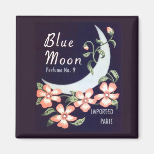 Blue Moon Nr. 9 Parisian Parfum Vintage Magnet