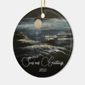 Blue Moon Ornament (Links)