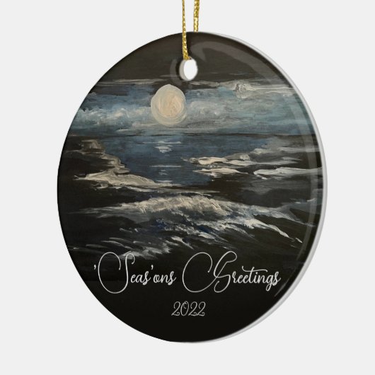 Blue Moon Ornament (Links)