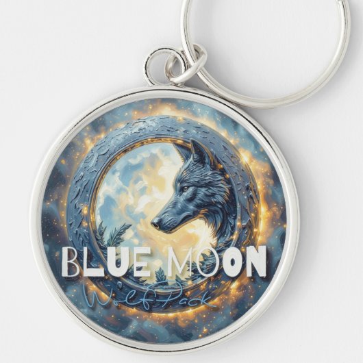 Blue Moon Pack Premium Schlüsselanhänger (Vorne)