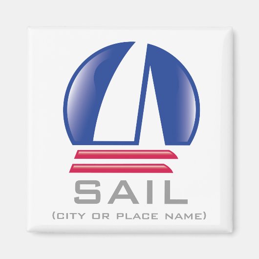Blue Moon_Pontoon Racing_SAIL Template Magnet (Vorne)