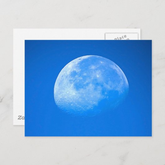 Blue Moon Postcard Postkarte (Vorne/Hinten)