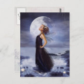 Blue Moon Postcard Postkarte (Vorne/Hinten)
