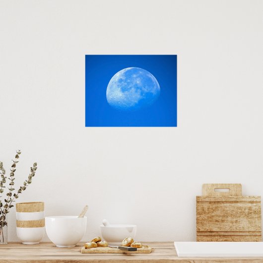 Blue Moon Poster (Küche)