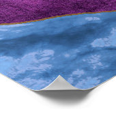 Blue Moon Poster (Ecke)