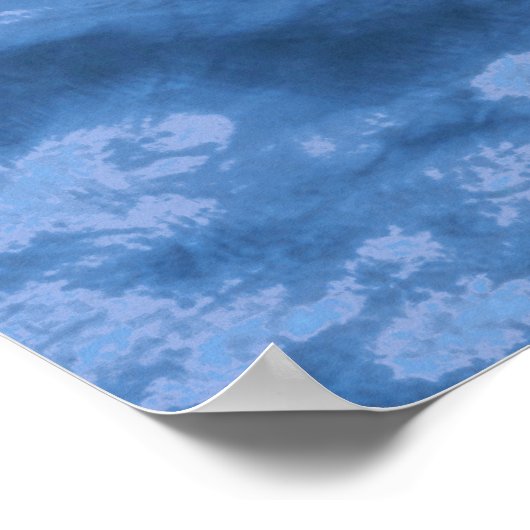 Blue Moon Poster (Ecke)