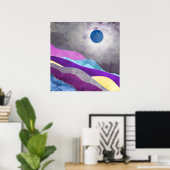 Blue Moon Poster (Heimbüro)